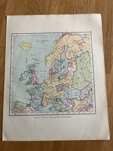 Mappa atlante giardinieri 1910 - atlante,