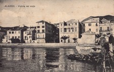 CARTOLINA DI ALASSIO PANORAMA