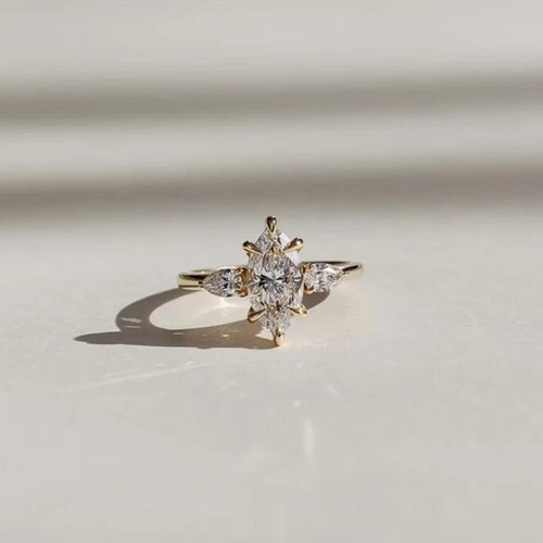 Fede nuziale moissanite - nuziale, in