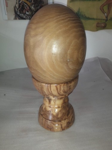 Uovo struzzo legno di - di,