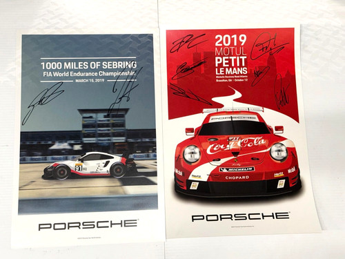 Due poster porsche - porsche, racing