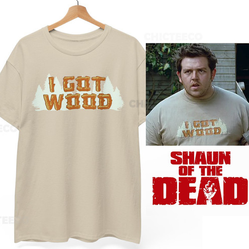 Shirt got wood shaun of - i,
