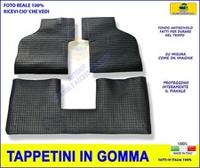 Tappetini auto gomma - in,