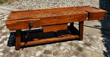 Antico banco da falegname di produzione artigianale in condizioni superlative.