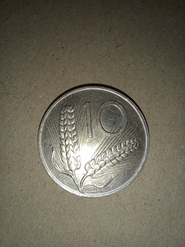 Moneta lire spighe del 1979 - spighe,