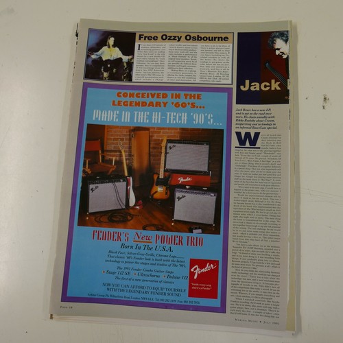 21x30cm magazine cutting - , 1993