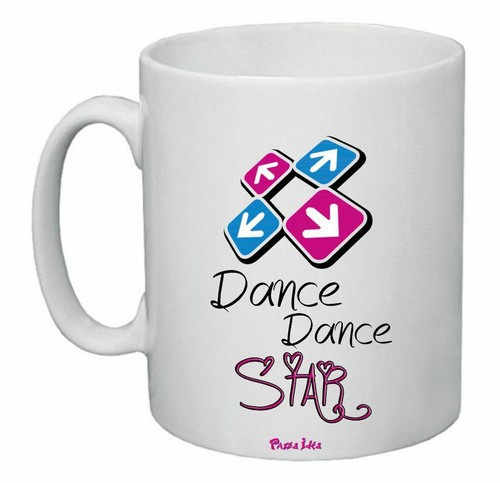 Tazza 8x10 scritta dance - 8x10,