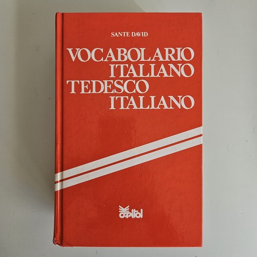 Vocabolario italiano tedesco - italiano,