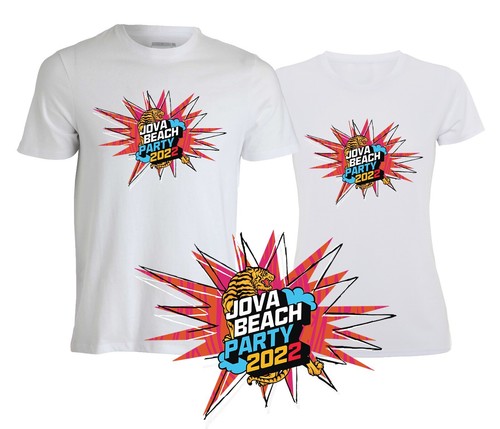 Tshirt jova beach party - tshirt,