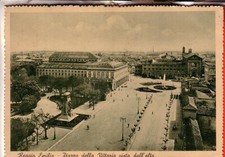 CARTOLINA REGGIO EMILIA  FG ANTICA  VIAGGIATA  1939 PIAZZA DELLA VITTORIA REGALO