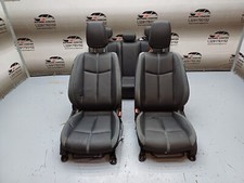 ⏹️ SET SEDILI IN PELLE CUCITURA BLU NISSAN LEAF II 2017-2023 HATCHBACK