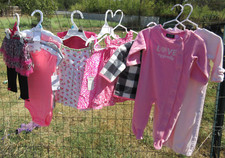 Lotto vestiti bambina 3-6 mesi