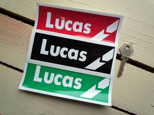Coppia adesivi auto lucas - coppia,