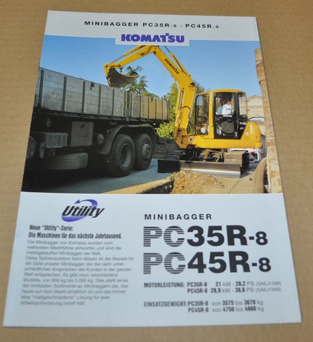 Komatsu pc35r pc45r 8 - pc35r-8, pc45r-8