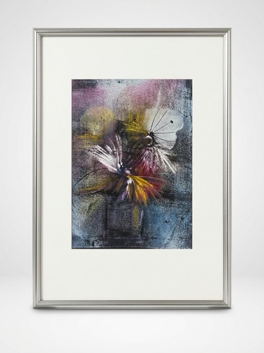 Quadro incisione tecnica - tecnica, mista