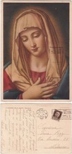 TRIESTE - LA MADONNA DELLA SALUTE DEL SASSOFERRATO - VIAGG. 1936 -19820-