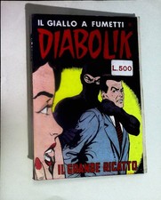 Diabolik Ristampa costola bianca n. 22