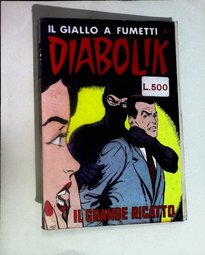 Diabolik ristampa costola - diabolik,