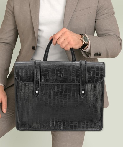 Borsa musicale pelle fatta - borsa, in