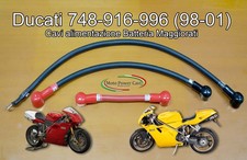 Ducati 748-916-996 (98-01) Cavi Batteria Maggiorati
