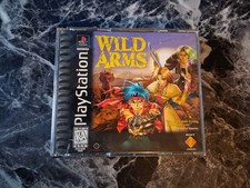 Wild Arms PS1 No Manual Tested