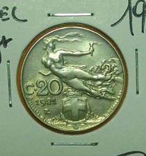 20 CENT LIBRATA 1921 FDC-UNC