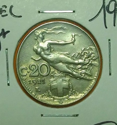 Cent librata 1921 fdc - cent, fdc-unc
