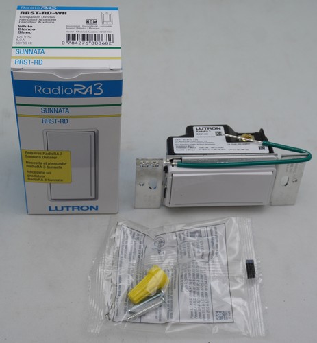 Lutron radio ra3 rrst wh - lutron, rrst-rd-wh