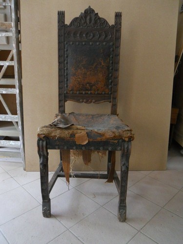Gruppo antiche sedie - 4,