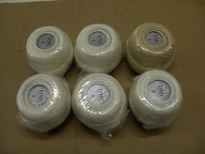 6 PZ DMC SUPERBA CROCHET n° 8
