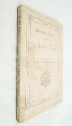 Storia sacra libro antico - libro,