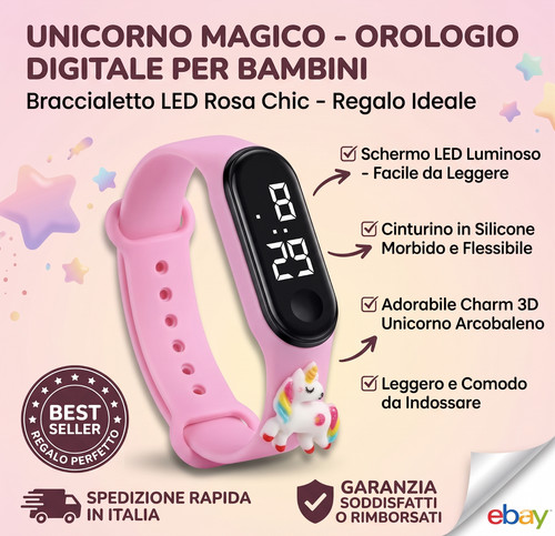 Orologio elettronico led - a, con