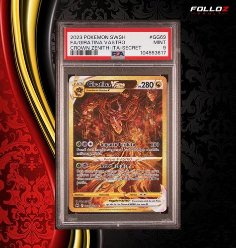 Carta pokemon giratina astro - carta,