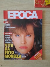 Epoca 1986 cover Monika Schanarre, Re Ludwig di Baviera, Concerto per CHEHRNOBYL
