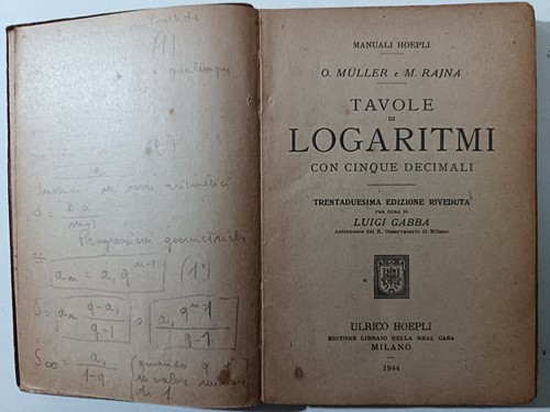 Manuali hoepli tavole - hoepli,