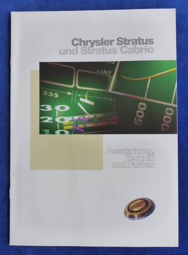 Chrysler stratus cabrio dati - chrysler,