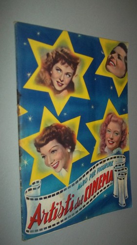 Album artisti del cinema - cinema, **
