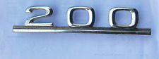 MERCEDES-BENZ scritta 200 W123 1238170215 emblema badge