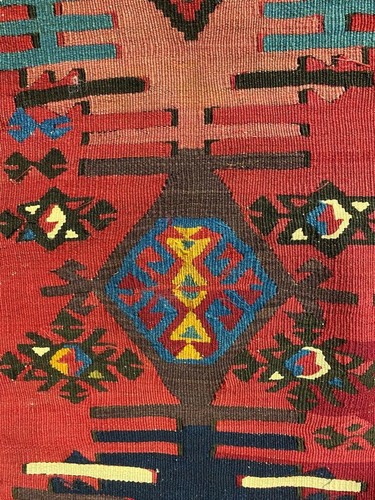 Tappeto antico kilim ancien - tappeto,