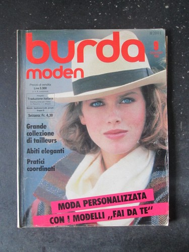 Burda 1983 con cartamodelli - burda,