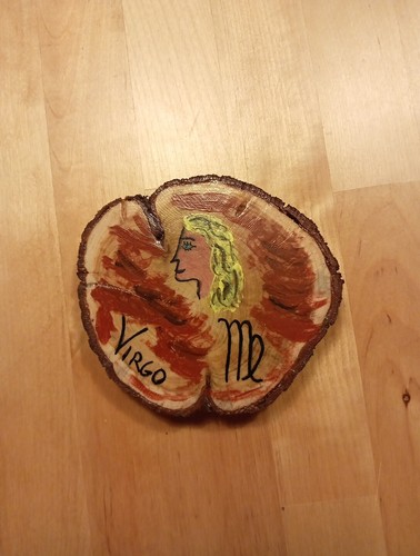Dipinto mano legno - mano, su