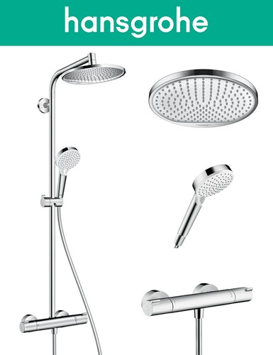 Hansgrohe showerpipe crometta - hansgrohe,