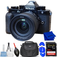 Nikon Zf fotocamera mirrorless con obiettivo 24-70 mm f/4 1772 - pacchetto accessori 7 pezzi