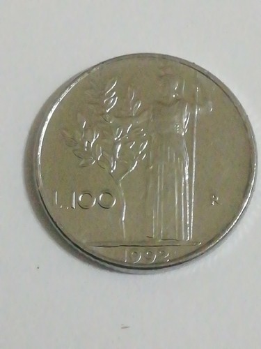 Moneta 100 lire - moneta,