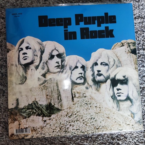 Deep purple rock - purple, vinyl
