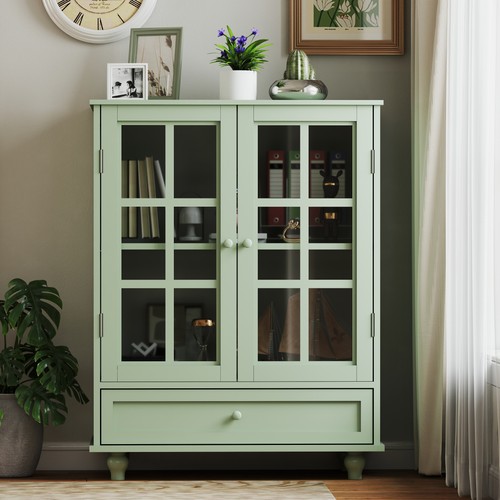 Vetrina curio legno con - in,