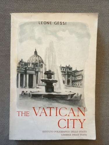 Vtg book the vatican city - vtg, book,the
