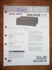 Manuale di Servizio sony