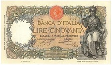 50 LIRE BUOI 28/12/1916 R2 V.EMANUELE III  (Certificata e Stimata )