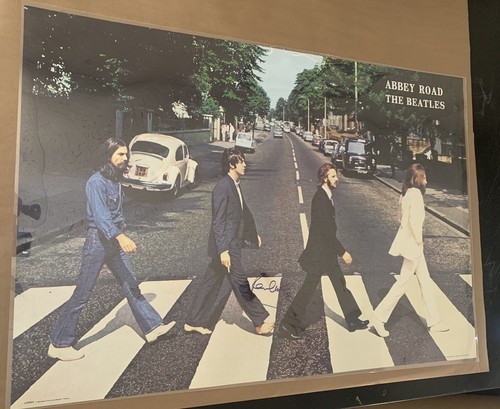Poster firmato the beatles - the,